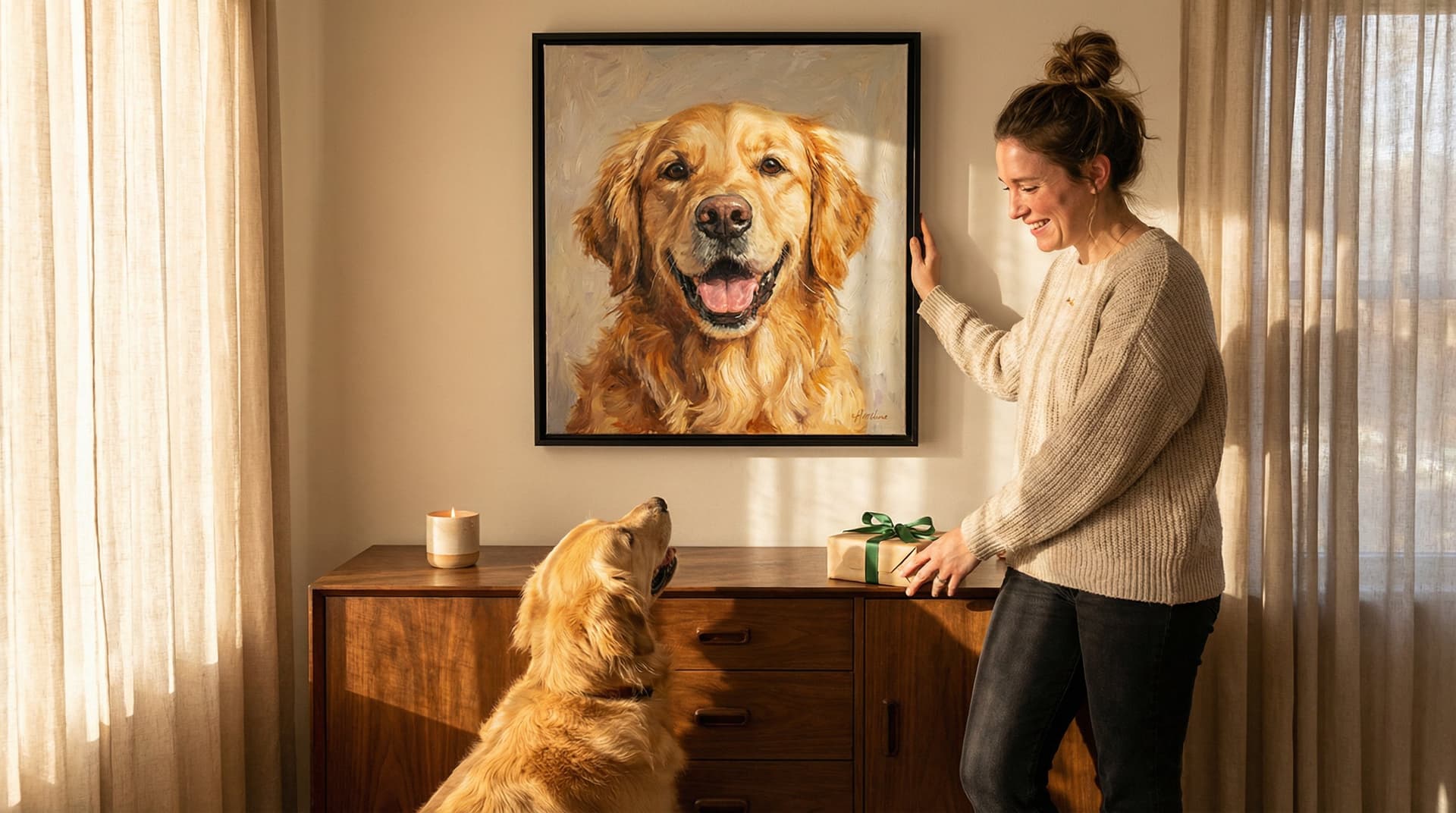 Dog Portrait Gift Guide: How to Pick the Perfect Custom Art for Every Dog Lover in Your Life