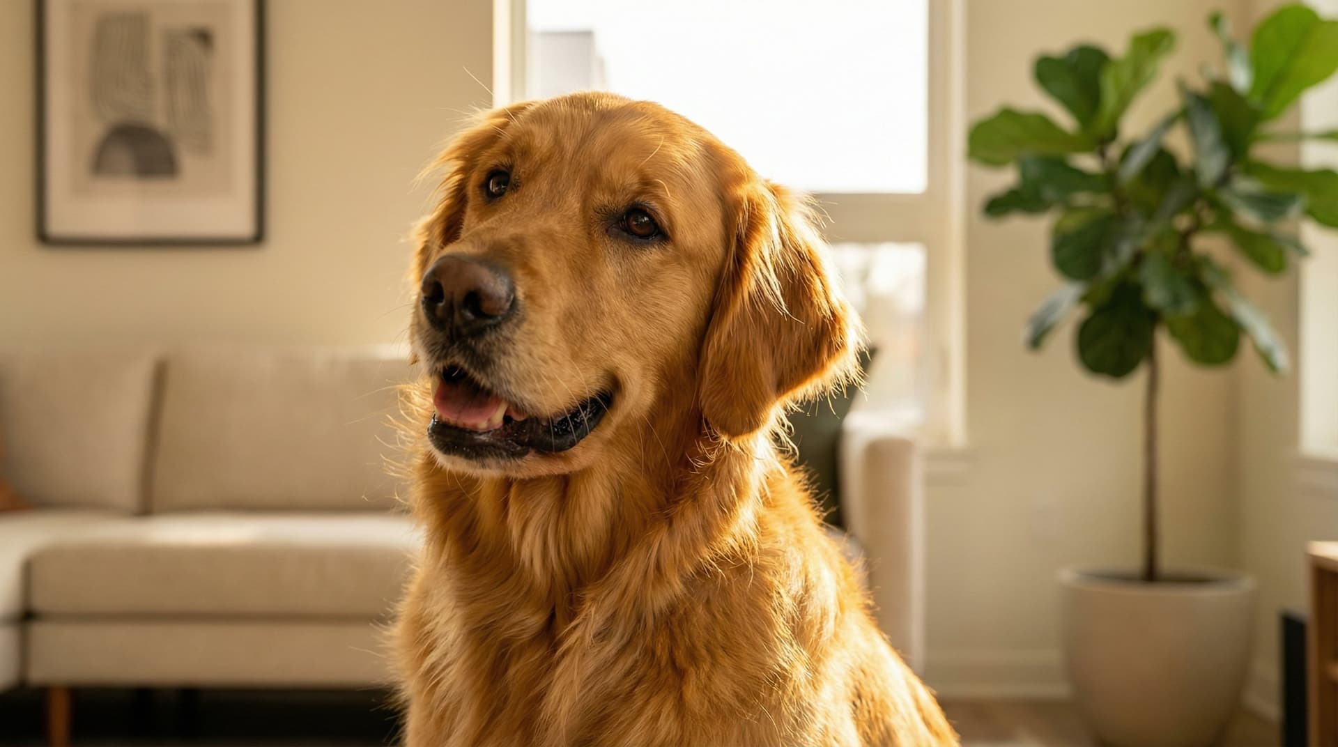 Golden Retriever Portrait: How to Turn Your Favorite Photo Into Stunning Custom Art