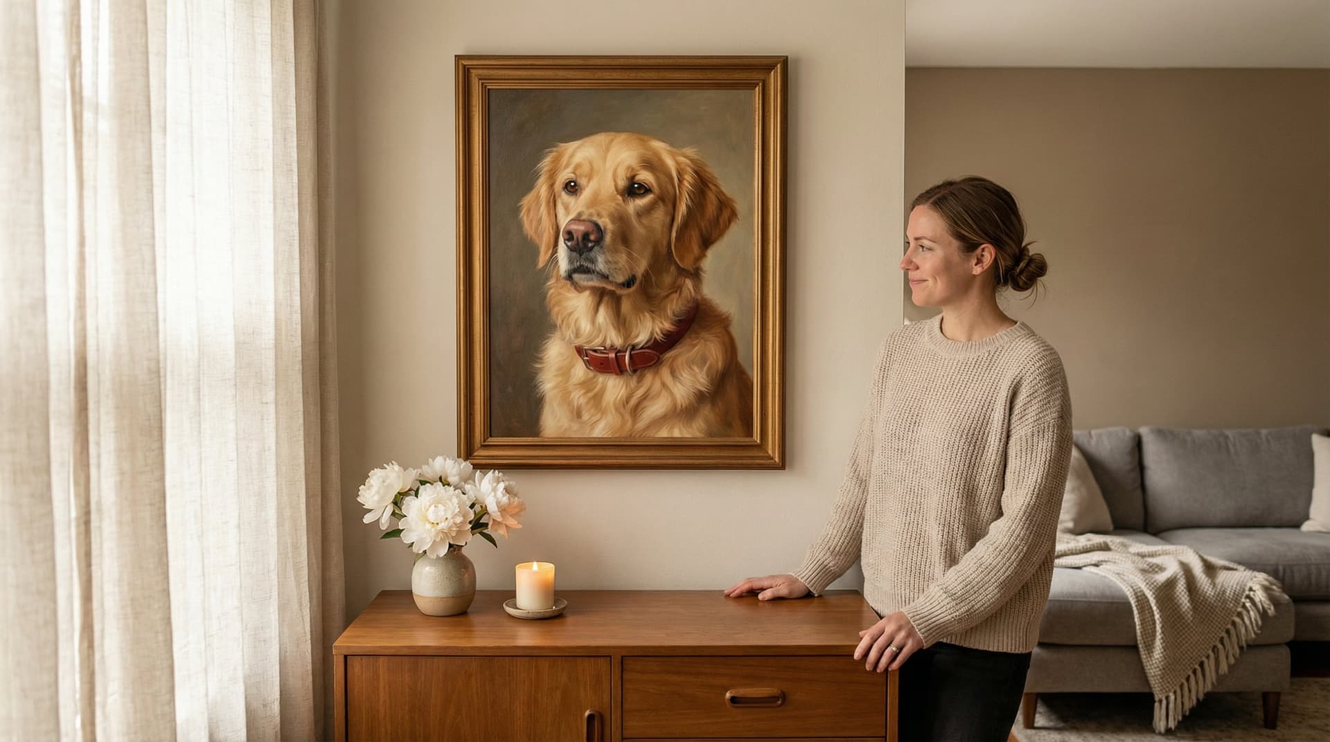Dog Memorial Portraits: A Beautiful Way to Honor Your Best Friend Forever