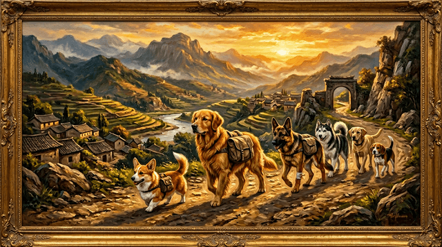 Inspired by a True Story - Journey Home (Oil) style portrait