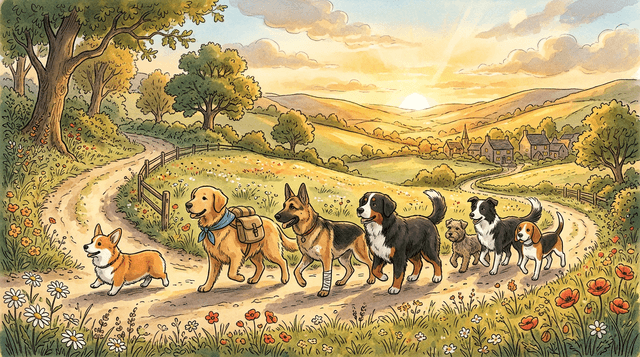 Inspired by a True Story - Journey Home (Storybook) style portrait